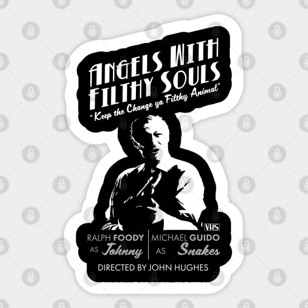 Angels with Filthy Souls Sticker by Meta Cortex